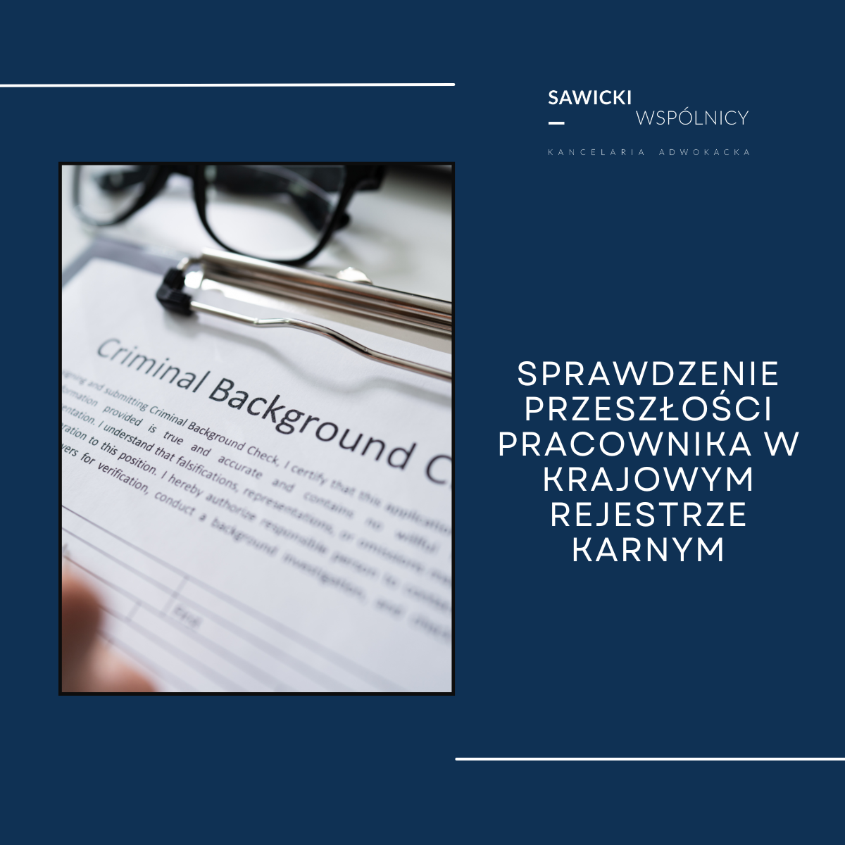 Sprawdzenie przeszlości pracownika w Krajowym Rejestrze Karnym